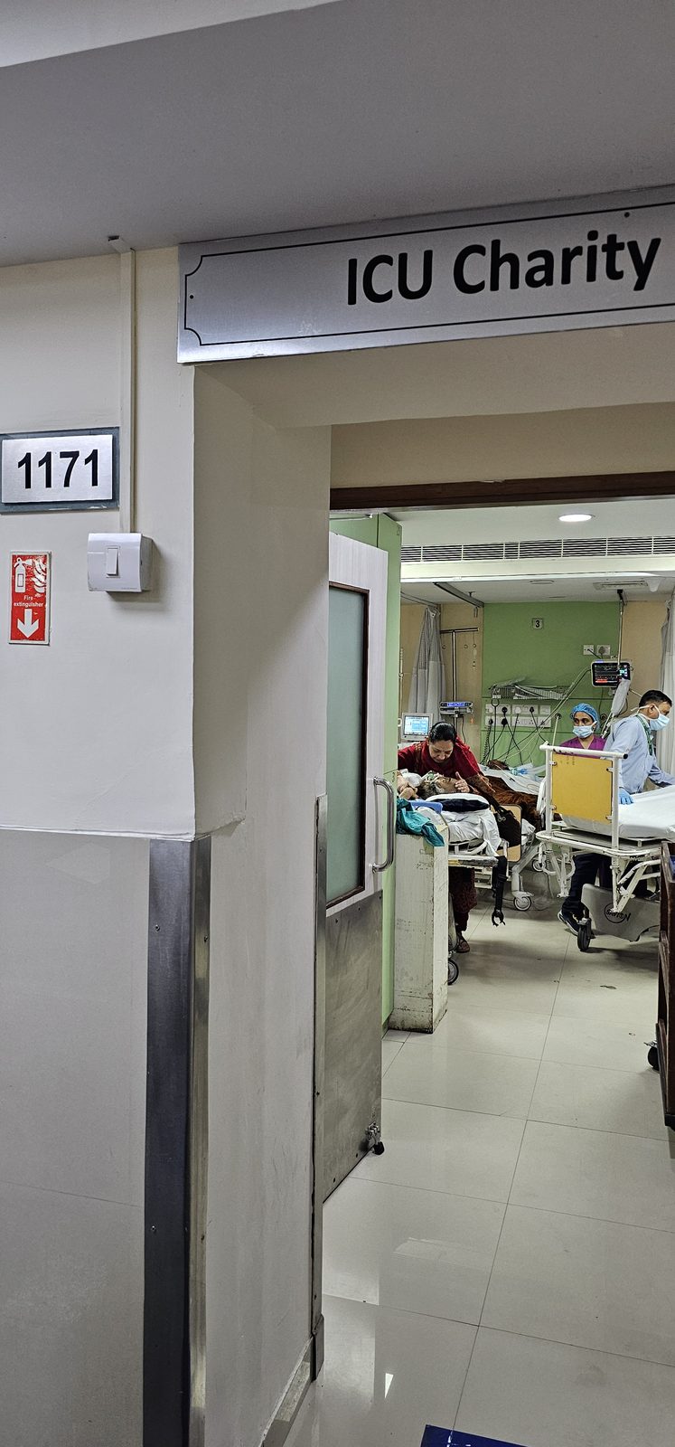 In the ICU